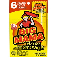 Penrose Big Mama Pickled Sausages, 2.4 Ounce, 6 Pack Ounce Pack of 6 