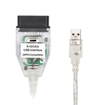 K+CAN K+D CAN USB Cable for BMW E-Series OBD2 Diagnostic Scanner INPA FT232RL