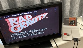 NES ~ RAD GRAVITY ~ Nintendo Game 3 Screw NES-2A-AUS Game Cart Only Pal A