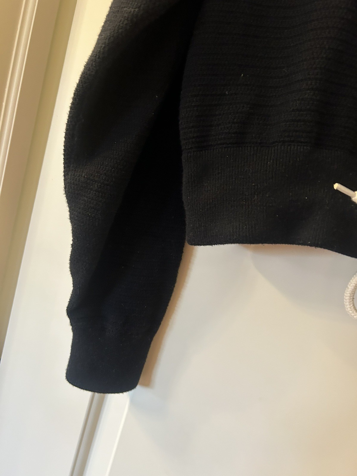 Varley Drawstring Quarter Zip Sweater EUC Small - image 4