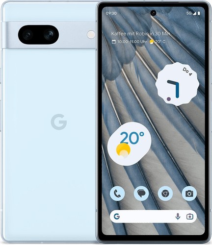 Google Pixel 7a 128GB 5G Sea, Exzellenter Zustand, Display Burn-In