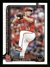 Andre Pallante 2025 Topps #623 St. Louis Cardinals NM