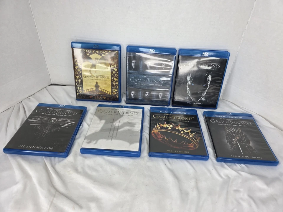 HBO Game of Thrones Complete Series Box Set, Blu-ray DVDs, Seasons 1-7 Foto 4 de 4