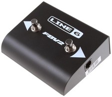 Line 6 FBV2 2 Button Foot Switch Black