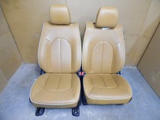 17-25 Chrysler Pacifica Front Leather Bucket Seats W Entertainment Display Oem