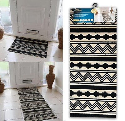 JVL Fußmatte und Läufer Set Modern Design Dekor Waschbar Fußmatte & Läufer UK