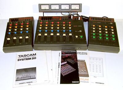 🔥【PRO REFURB】Tascam FULL MM-20 Stereo Mixer System w PX/EX/MU