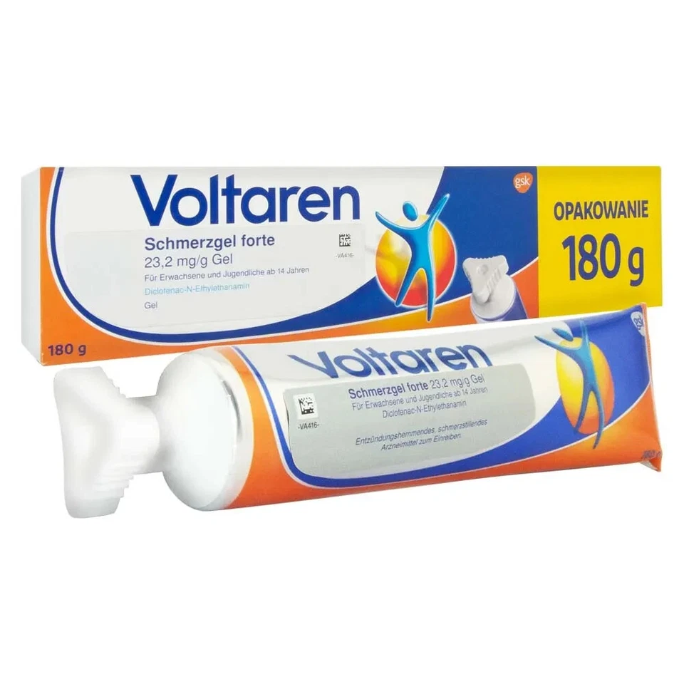 KOHLPHARMA VOLTAREN Schmerzgel forte 23,2 mg/g 180 g PZN18320366
