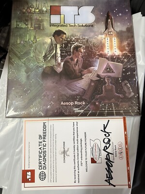 AESOP ROCK Integrated Tech Solutions Orange Multi-Experience Vinyl [SHIPS NOW!]