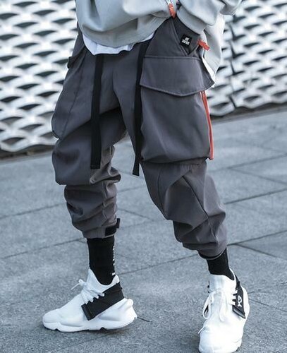 Men's WOMEN Double ribbon Streetwear 