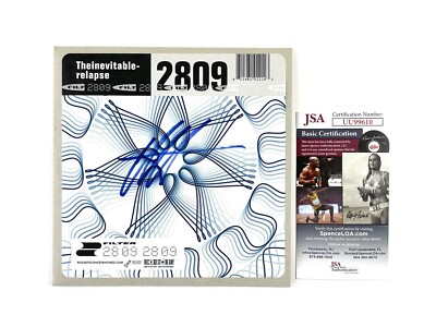 Filter Signed The Inevitable Relapse 7'' Vinyl Record Richard Patrick JSA COA  