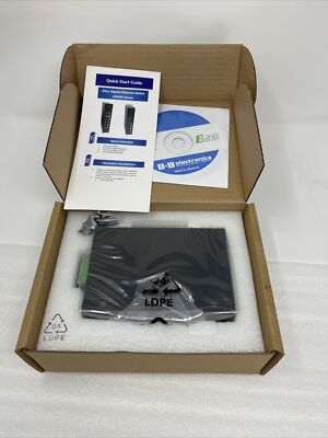 New B&B Electronics EIR405-T 5 Port 10/100/1000 Unmanaged Ethernet Switch 48V
