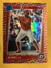 2021 DONRUSS OPTIC BASEBALL JO ADELL #33 RATED ROOKIE PHOTON CASE HIT SSP