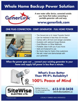 (New Stock) 30 and 40amp Generlink Installed