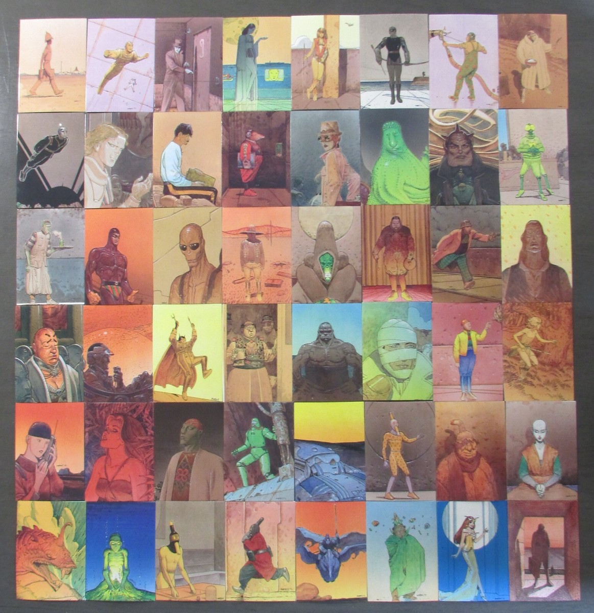 Moebius 1993 trading cards sold singly you pick! Comic Images as