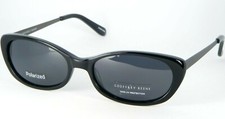 NEW GEOFFREY BEENE G804 BLK SHINY BLACK SUNGLASSES GLASSES 54-17-135mm NOTES