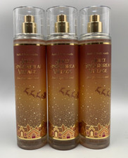 Bath  Body Works Jolly Gingerbread Village Fine Fragrance Mist 8 FlOz S/3 1097