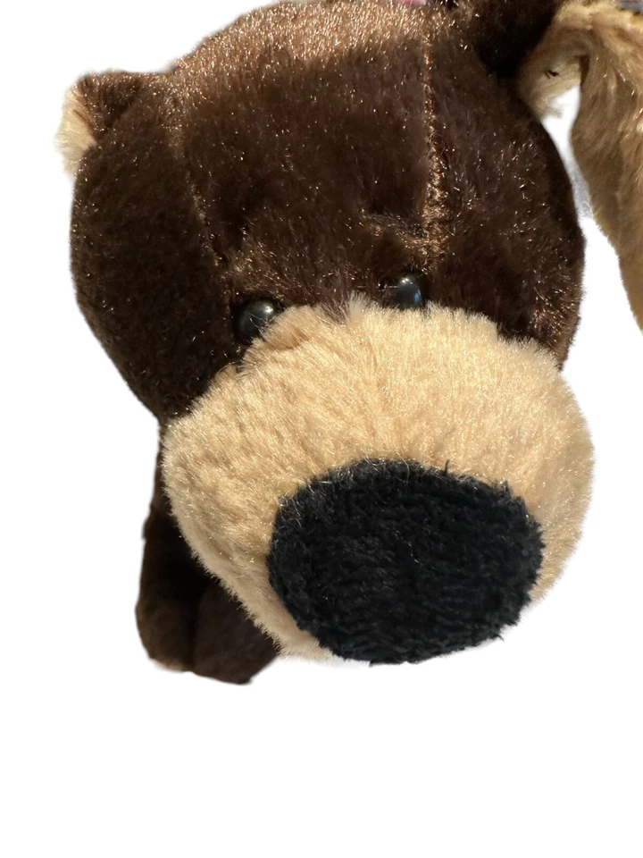 Ganz Webkinz Brown Mocha Pup Puppy Dog Soft Animal Plush Stuffed Toy - Image 4 of 4