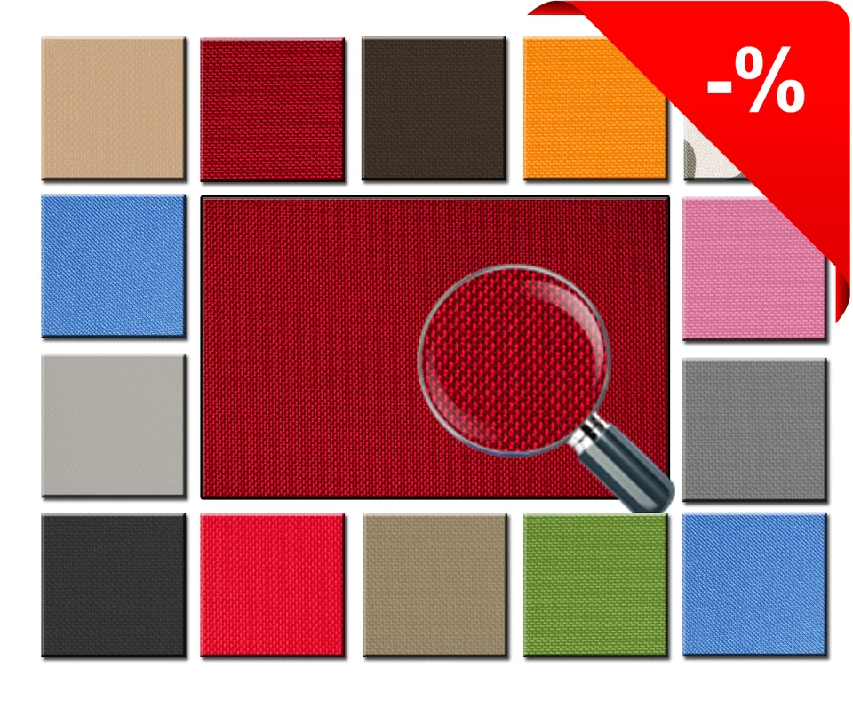 MAX GESCHÄFT Polyester Stoff OUTDOOR wasserdicht OXFORD 600D PVC Polyester 150cm Meterware