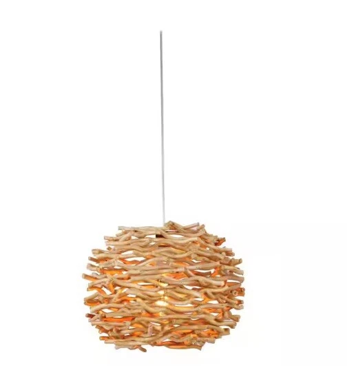 Светлая деревянная ветвь подвесной свет современный фермерский дом освещение SW2001NT рукоделие - Изображение 2 из 3