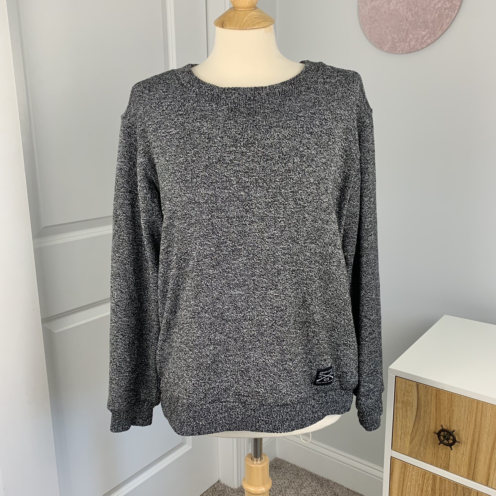 Grunt Style Women’s Small Gray Pullover Medium We… - image 1