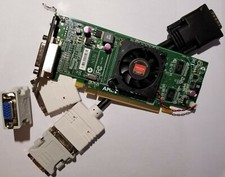 AMD Radeon HD 6350 5450 Dual Monitor Display Windows 10 VGA DVI HDMI Video Card