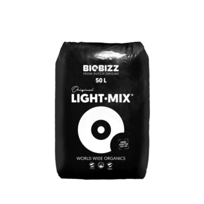 BioBizz Light Mix Erde mit Perlite, leicht gedüngt, 50 Liter (0,24 EUR/l)