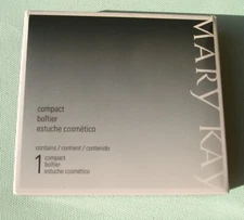 Mary Kay Compact Boitier - Empty Refillable Compacts - 017362 Brand New In Box