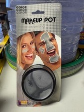 Forum Novelties 77861BC Makeup Pot, Silver Halloween Face Paint Standard New 