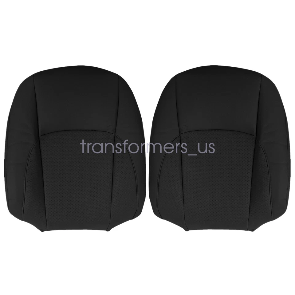 For 2007-2012 LEXUS ES350 Front Both Side Leather Perforated Seat Cover Black US - Image 4 of 4