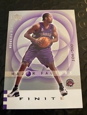 02-03 Upper Deck Finite Major Factors Morris Peterson #104/500