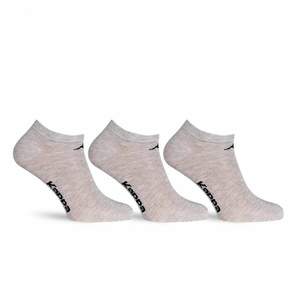 3 Pairs Women's Kappa Short Cotton Embroidered Logo Pedulino Socks Art K006 - Image 4 of 4