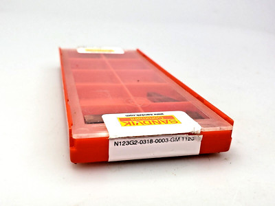 NEU 10 SANDVIK N123G2 0318 0008 GF 1125 Einstechen für Sicherungsringe Rechnung NEU 10 SANDVIK N123G2 0318 0008 GF 1125 Einstechen für Sicherungsringe Rechnung