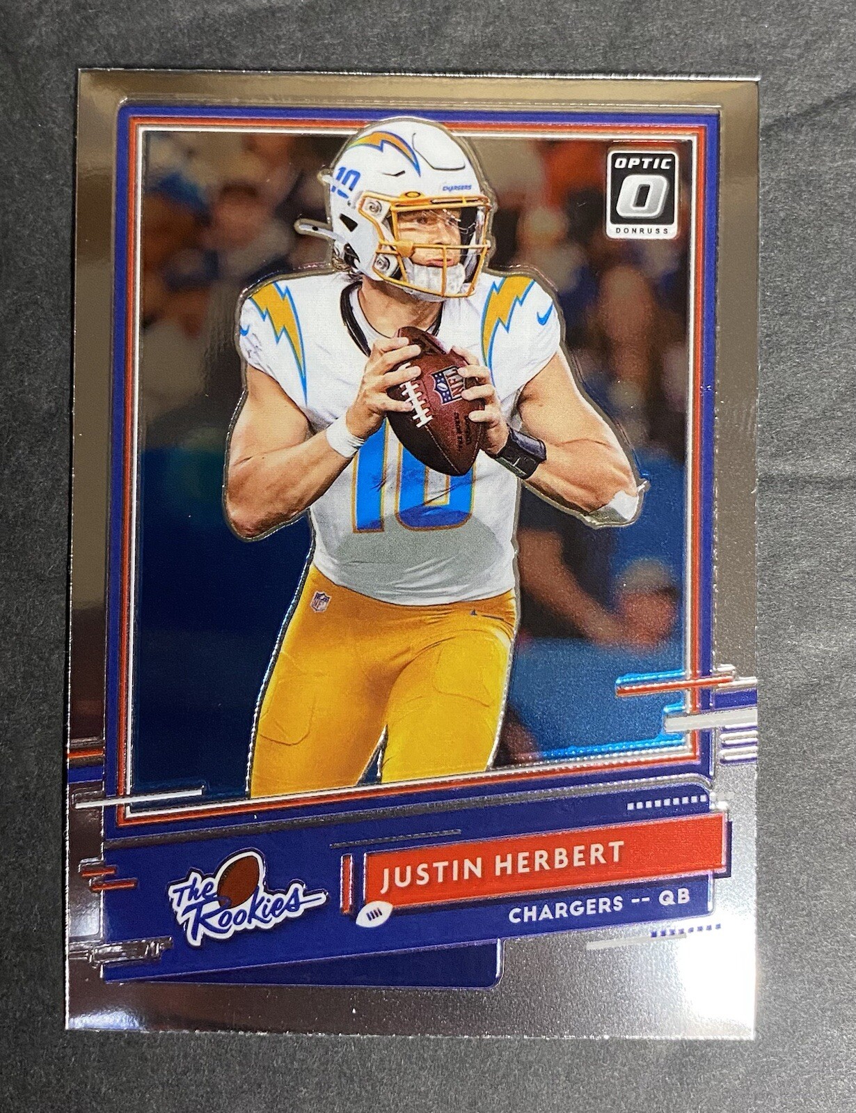 2020 Panini Donruss Optic - The Rookies #TR-JH Justin Herbert (RC)