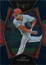 Luis Castillo - 2022 Select Premier Level #199  - Cincinnati Reds