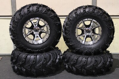 DEFENDER HD10 26'' USA ITP MUD LITE II ATV TIRE & COBRA M/B WHEEL KIT CAN1CA