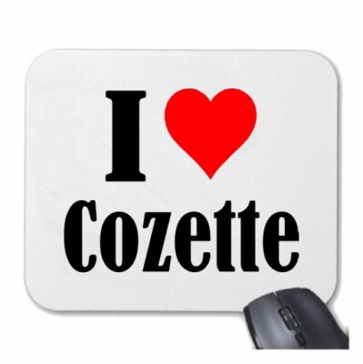 MOUSEPAD Mauspad I Love Cozette Ich Liebe Cozette