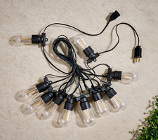 Bethlehem Lights 20' Deluxe Plug-In Patio Lights w/10 bulbs