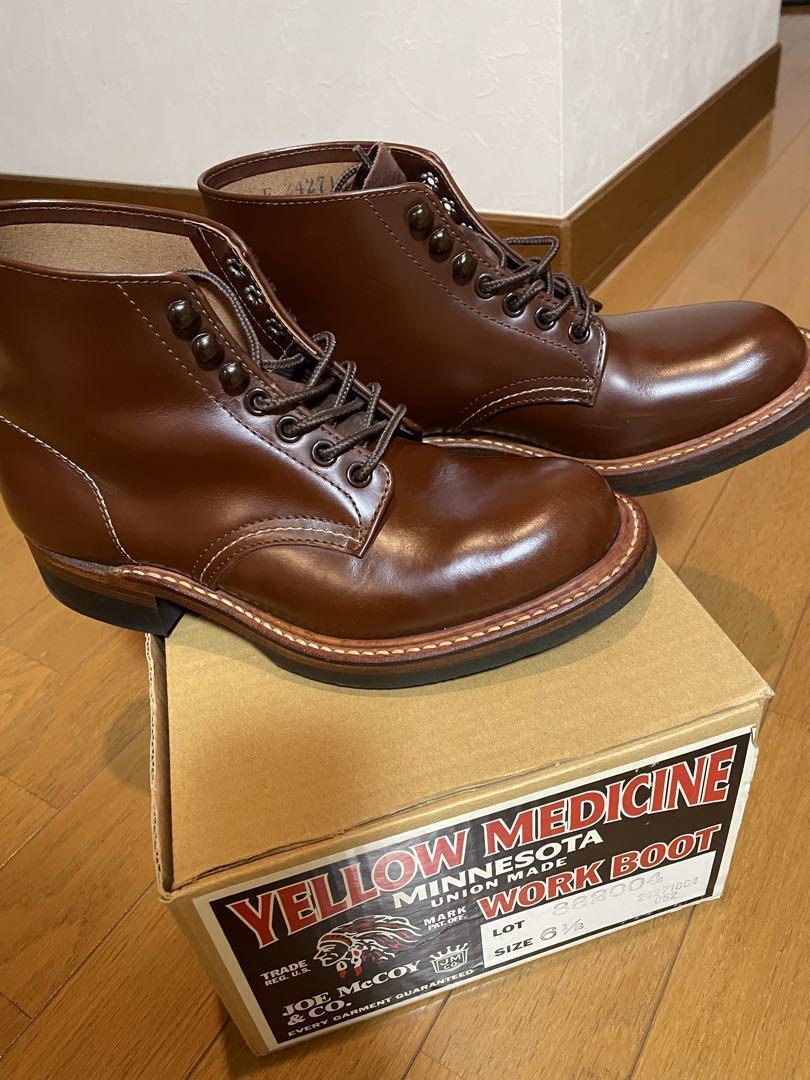 JOE McCOY YELLOW MEDICINE WORKBOOT US6.5E | eBay JOE McCOY YELLOW MEDICINE WORKBOOT US6.5E | eBay