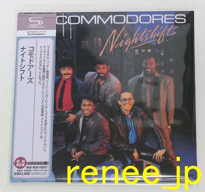 Commodores / Nightshift JAPAN SHM-CD Mini LP w/OBI UICY-75544