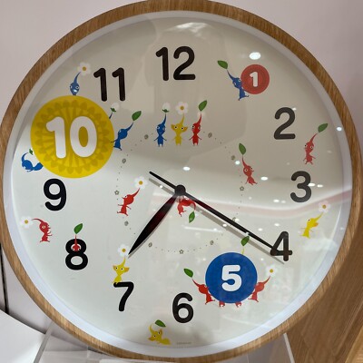 m*o様 【新品】ピクミン 時計 任天堂 Nintendo PIKMIN Wall Clock Size: Diameter 13 (in)/ Nintendo Store Limited