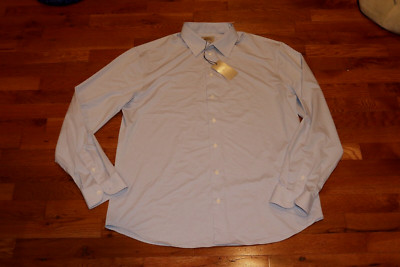 BNWT Armani Collezioni Stretch Comford Button Dress Shirt Size 16 (41) MSRP $245