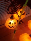 Halloween Pumpkin Jack O' Lantern Blow Mold String Lights 1 Set of 10  — photo 9