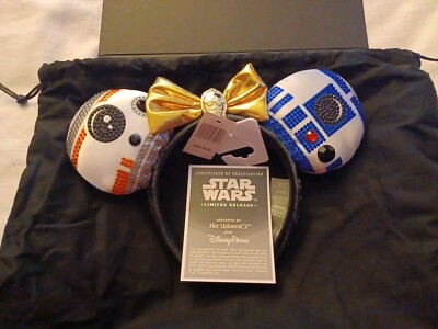 Star Wars ears R2D2 C3PO BB8 Ears Ashley Eckstein Her Universe Disney