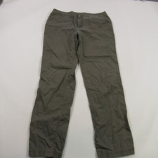 Pendleton Pants Womens 12 Straight Leg Casual Stretch Pockets Lightweight Gray