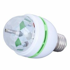 RGB LED Bühnenlicht bunte Kugel rotierende Birne E27 3W Disco Party Xmas Lampe