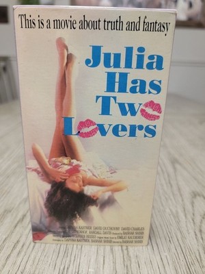 Julia Has Two Lovers VHS David Duchovny 1991 Erotic *BUY 2 GET 1 FREE*