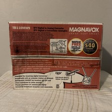 Magnavox TB110MW9 DTV Digital to Analog Converter Box with Remote