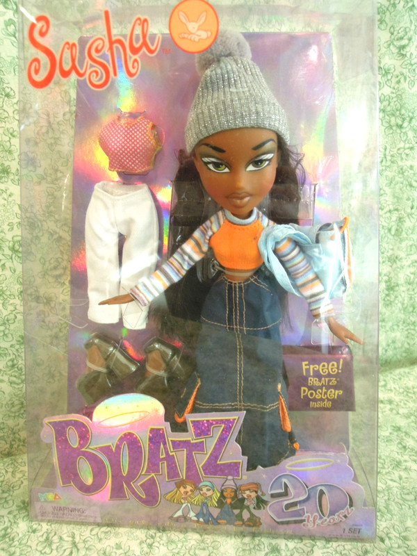 SP-27  BRATZ  20th Anniversary Special Ed. 'SASHA'' Doll, MIB NRFB MGA 10" AA