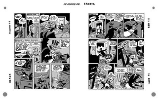 Dick Sprang Detective Comics #87 Penguin Pg 11 & Pg 12 Rare Large Production Art